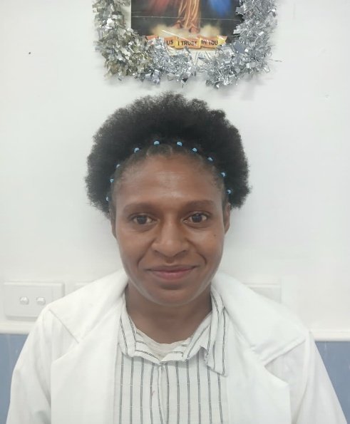 Ms Aileen Kumai, Nursing Officer, Obstetrics and Gynaecology, Telefomin Baptist District Hospital