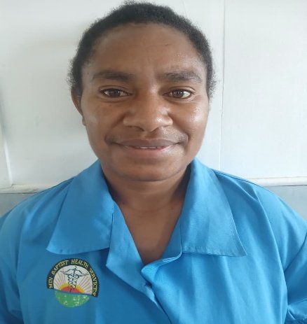 Mrs Dacia Nolbert, Nurse, CSSD and Theatre, Telefomin Baptist District Hospital
