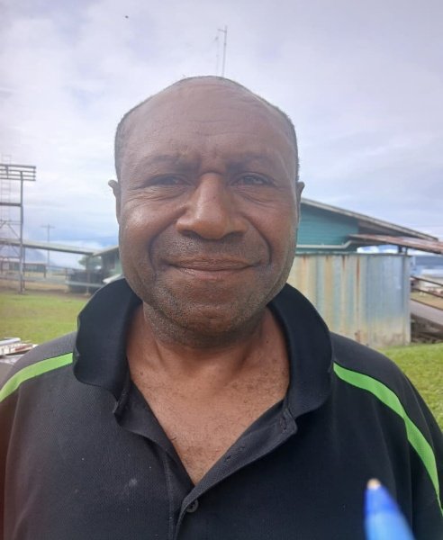 Mr Gabriel Ambane, Biomedical and Driver, Telefomin Baptist District Hospital
