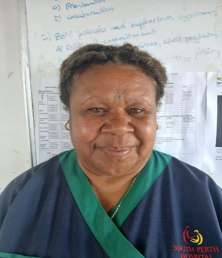 Mrs Glenda Yoboi, Maternal and Child Health Nurse, Telefomin Baptist District Hospital