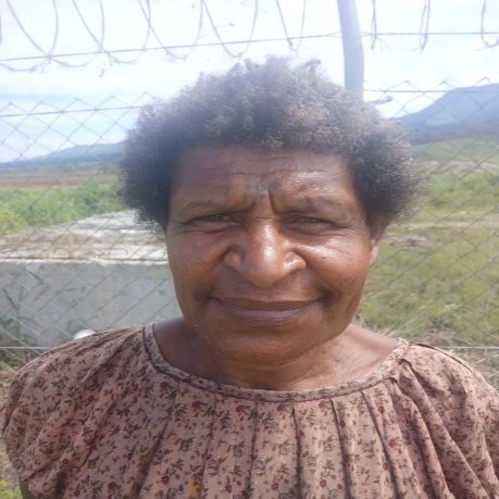 Mrs Janet Sasuk, Gardener, Telefomin Baptist District Hospital
