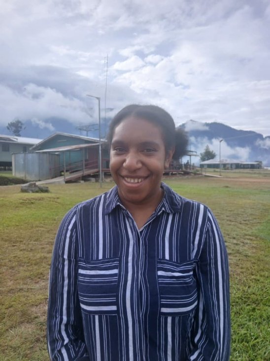 Mrs Jarina Tawampe, Clinical Health Extension Officer, Telefomin Baptist District Hospital