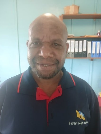 Mr Ken Ambut, Accounts Officer, Telefomin Baptist District Hospital