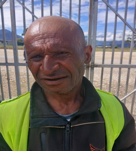 Mr Teyon Keith, Support Staff, Security, Telefomin Baptist District Hospital